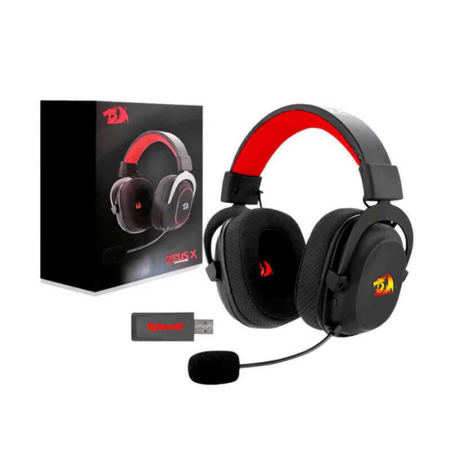 Auricular Inalambrico Redragon Zeus Pro - Negro
