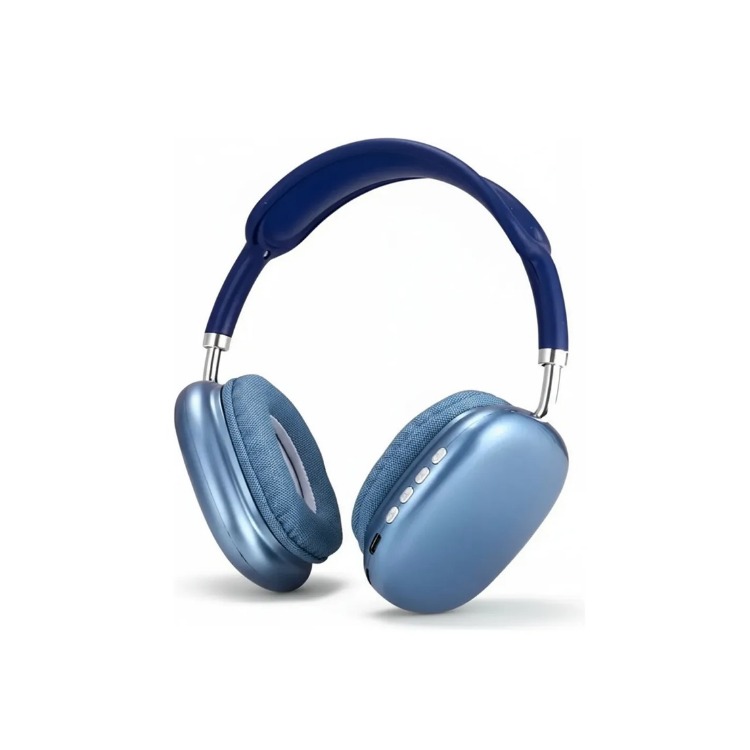 Auricular Vincha Inalámbrico P9 - Azul