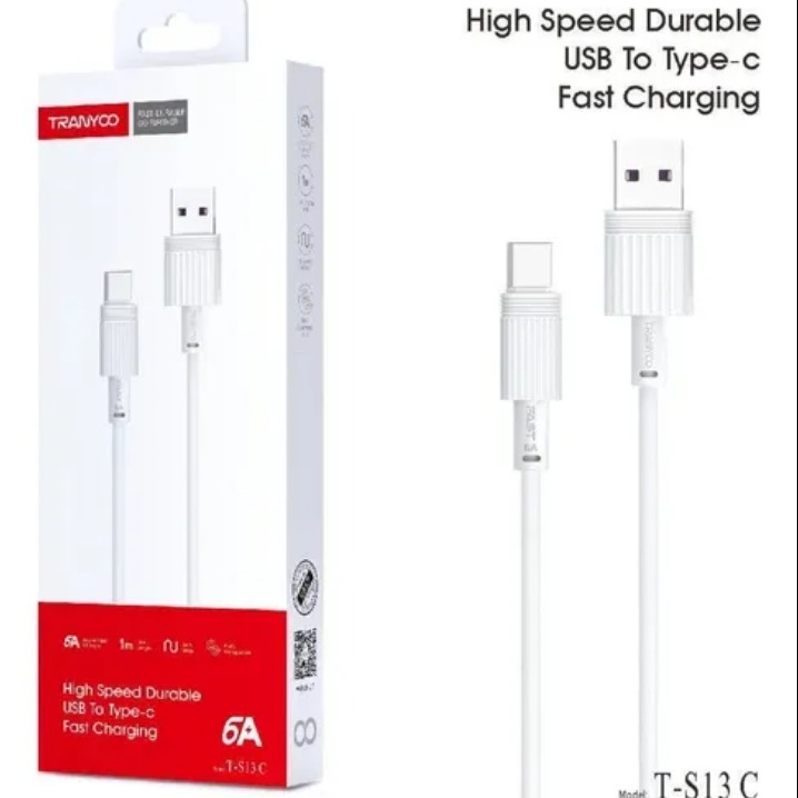 Cable USB Micro 1m 6A - Tranyoo