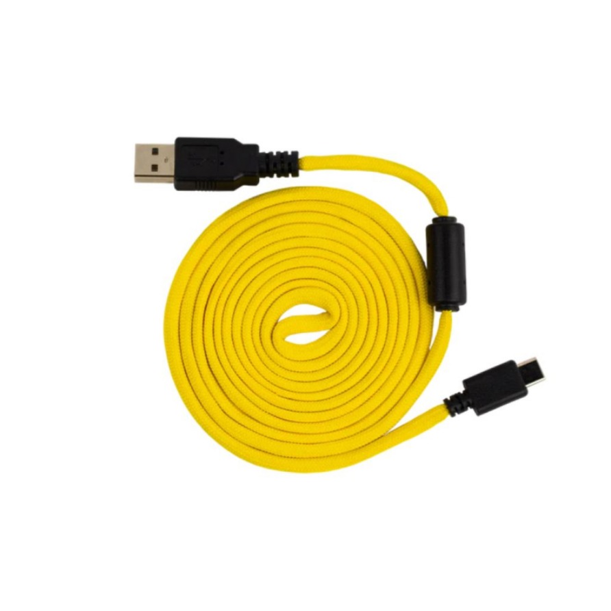 Cable USB Tipo C 1,8m 2A Amarillo - VSG