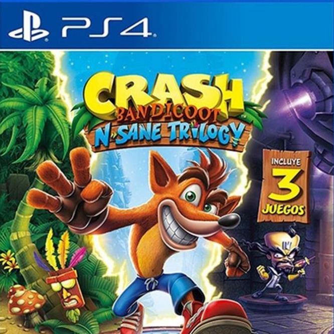Crash Bandicoot N´Sane Trilogy - PS4 Usado