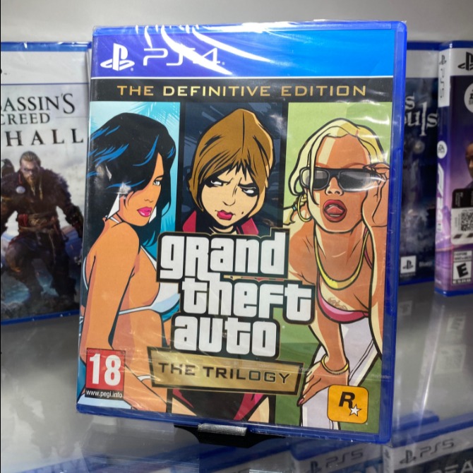 GTA Trilogy (San Andreas/GTA 3/Vice City)- PS4