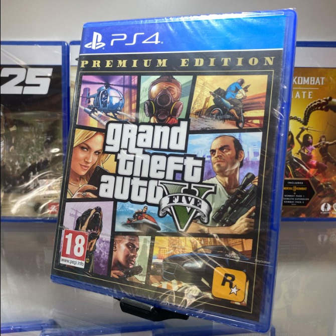 GTA V Premium Edition - PS4 PROMO