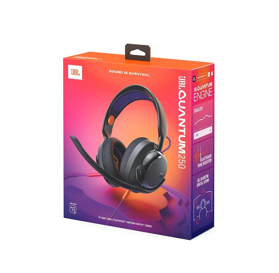 Auricular JBL Quantum 250 - Negro