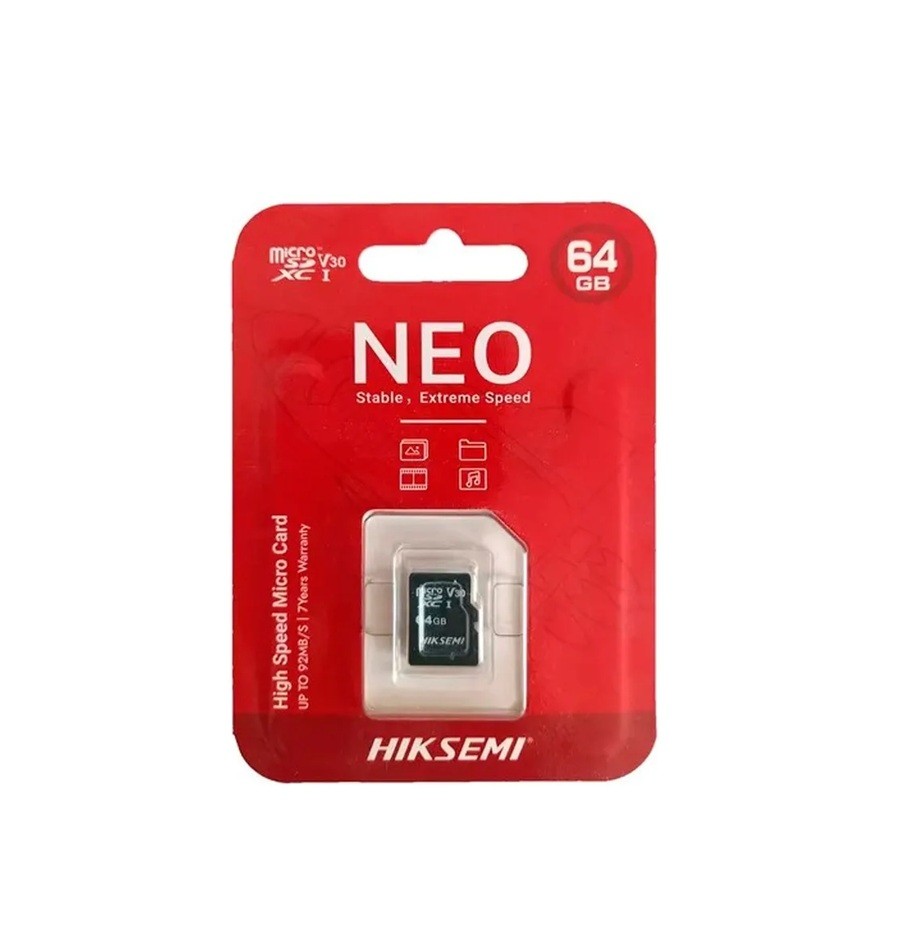 Micro SD 64GB Hiksemi Neo *Sin Adaptador*