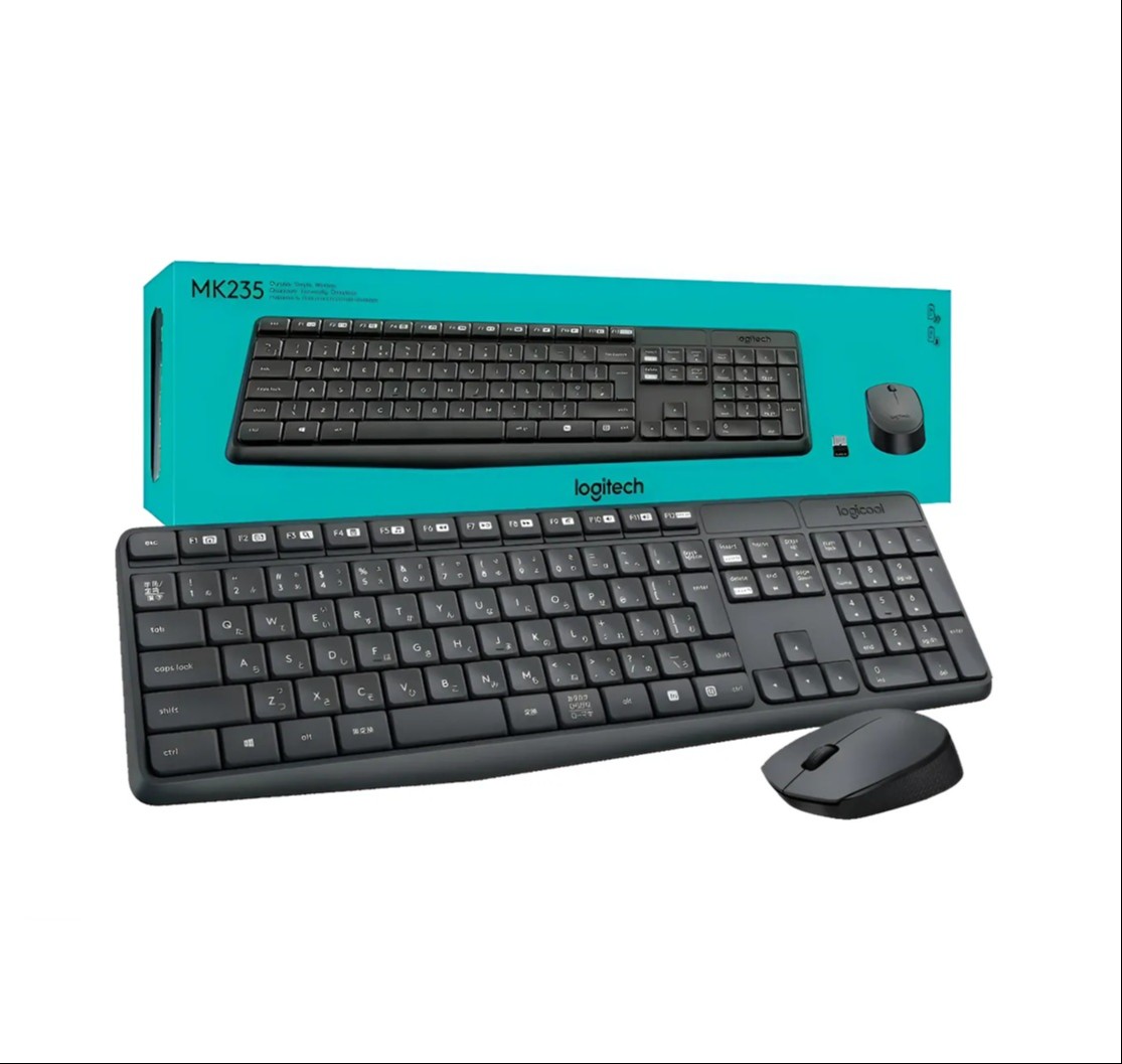 Kit Teclado + Mouse Inalambrico Logitech MK235