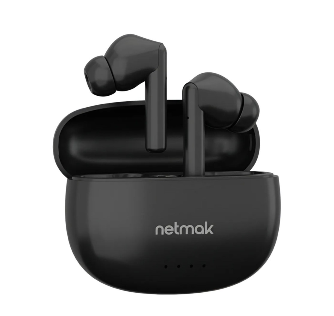 Auricular Inalámbrico NETMAK MELOW - Negro