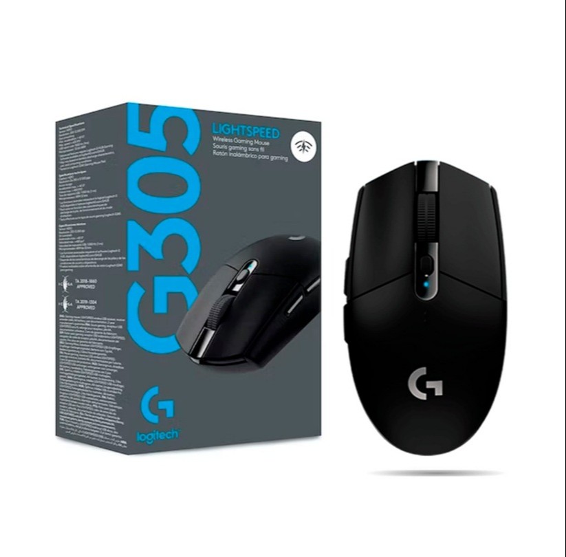 Mouse Logitech G305 Lightspeed - Negro