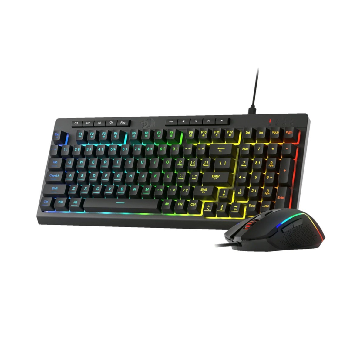 Kit Redragon Teclado Membrana + Mouse - S141 Rylo Combo