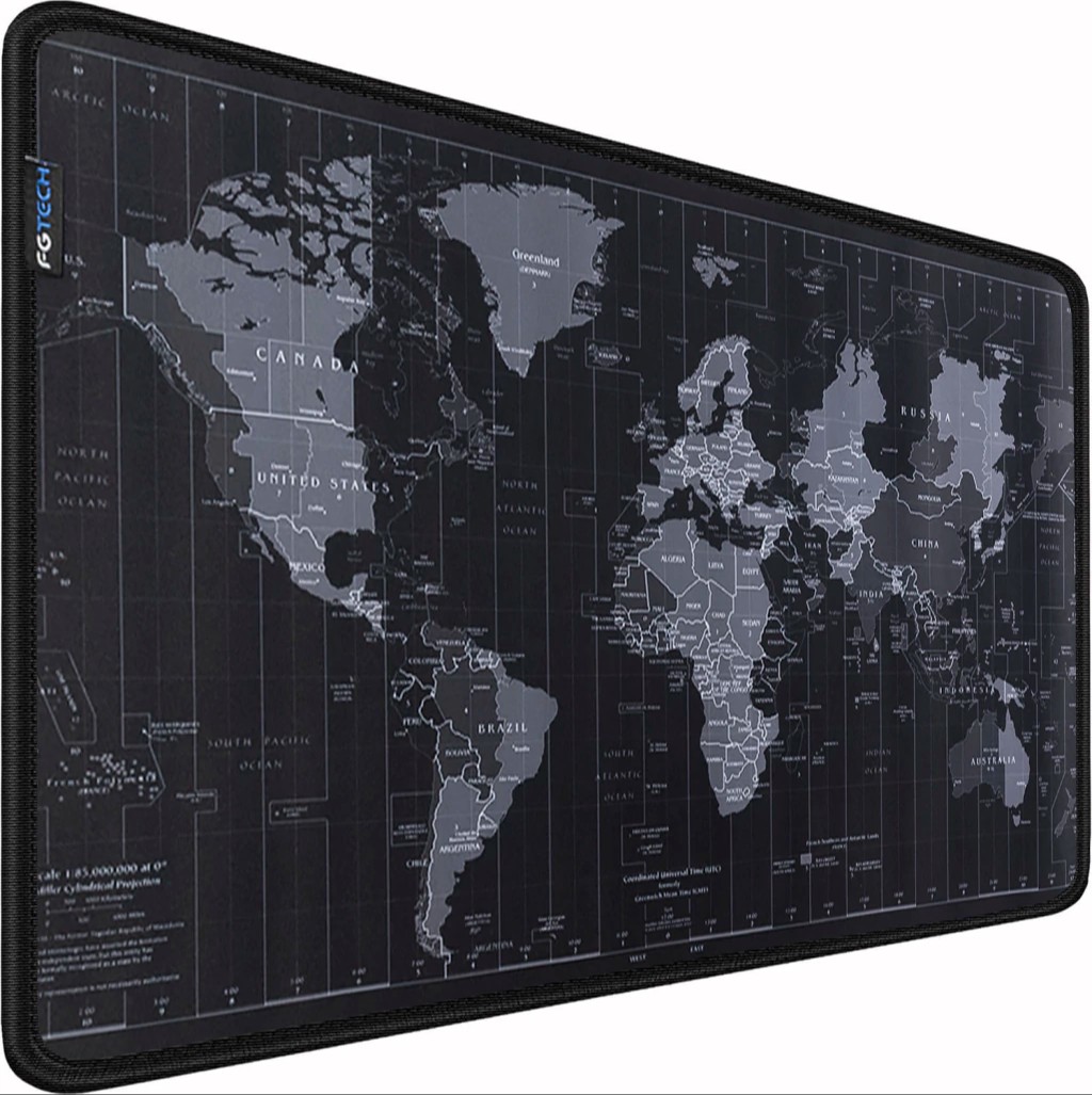 Mouse Pad 90x40cm Mapamundi - FG