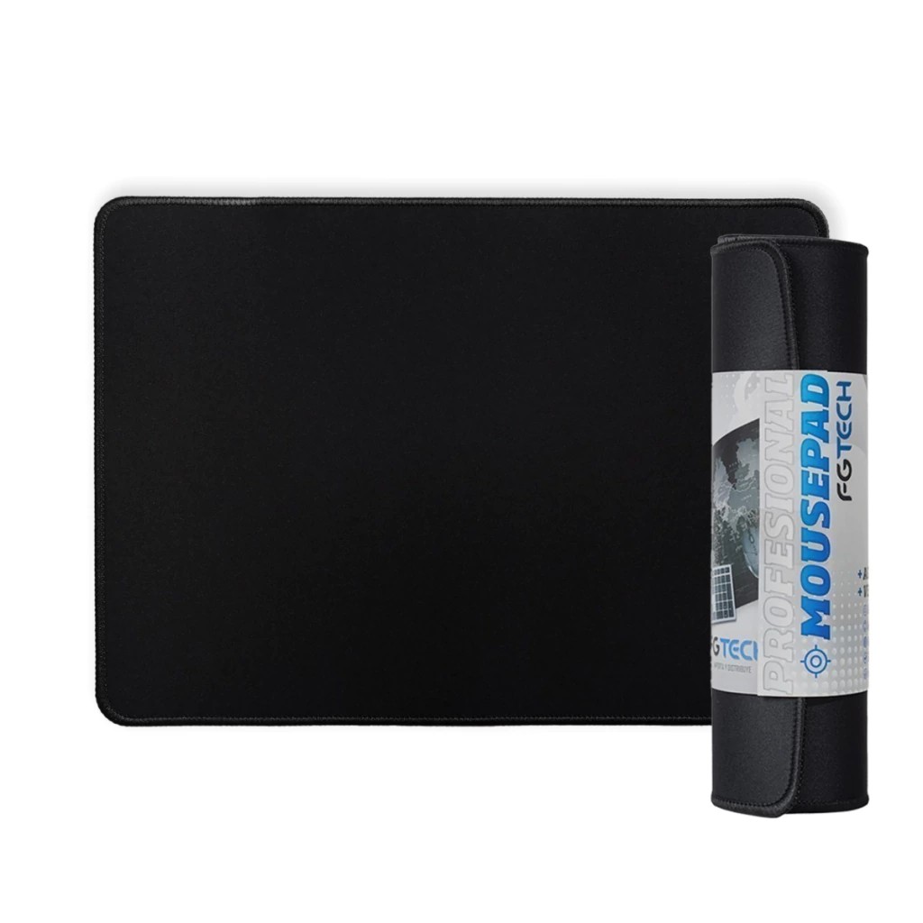 Mouse Pad 35x24cm Negro - FG