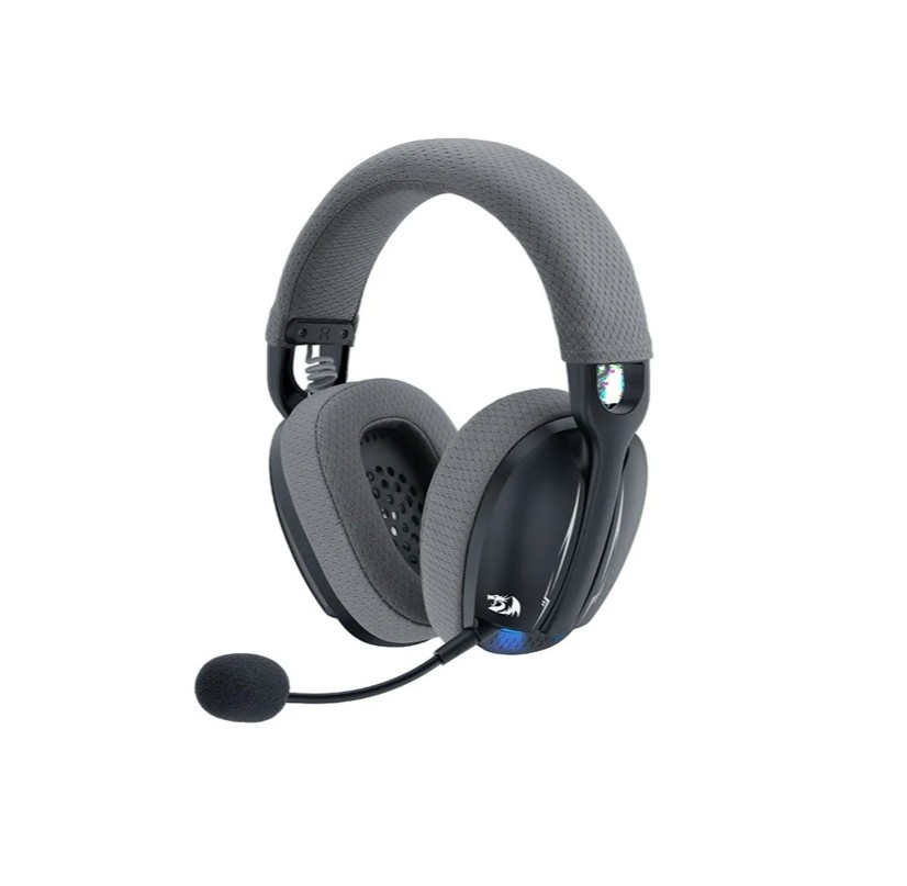 Auricular Inalambrico Redragon Skuld Pro - Gris/Negro