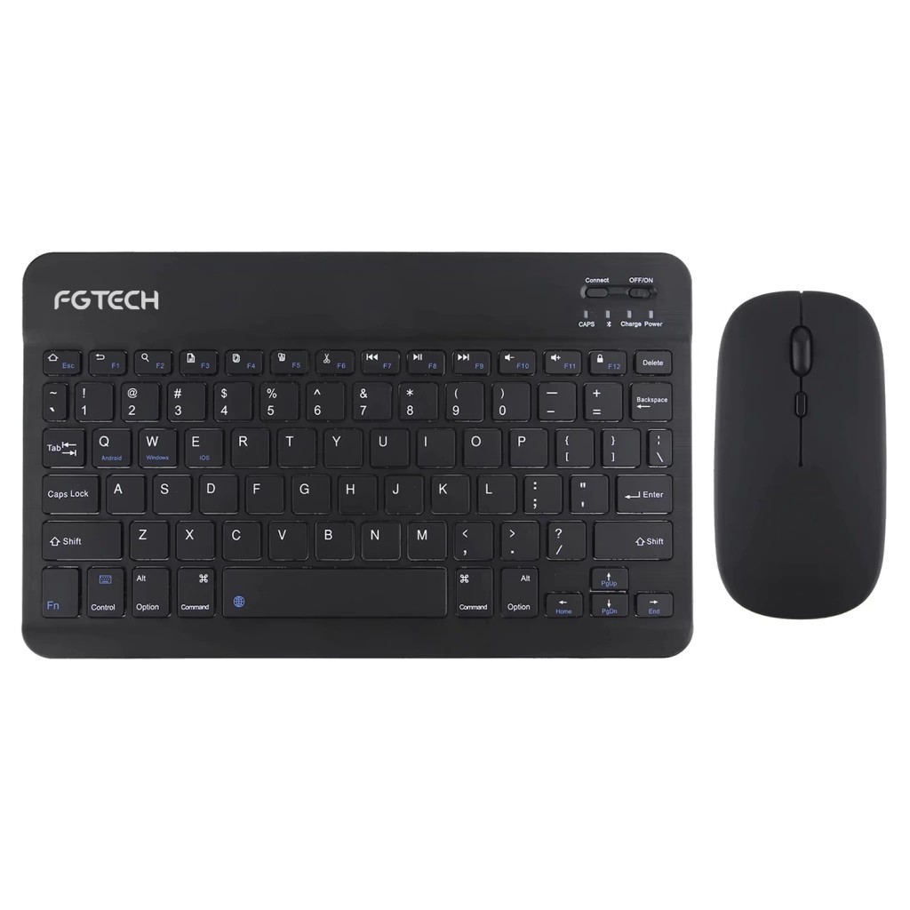 Kit FG TECH Teclado + Mouse Inalambricos - Negro