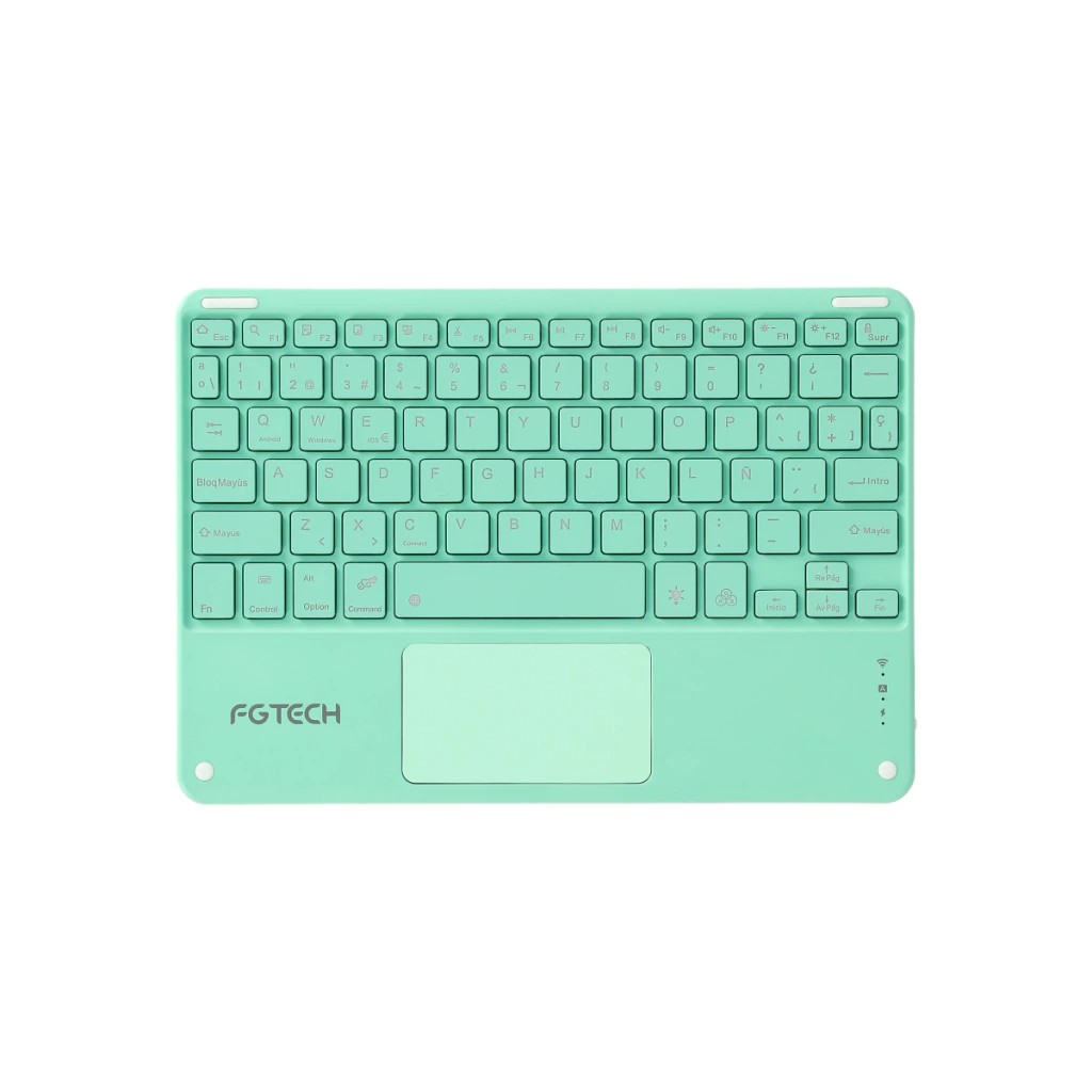 Teclado Inalámbrico + Touchpad FGT-X7T Verde - FG