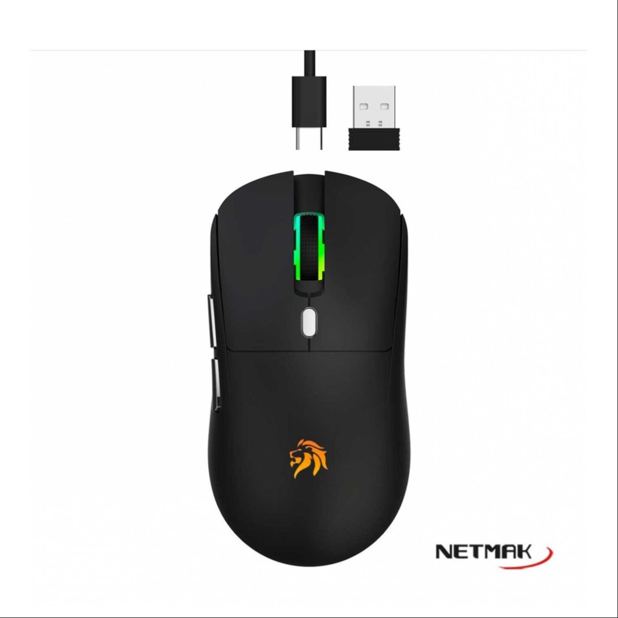 Mouse Inalámbrico Gamer Netmak NM-Wonder