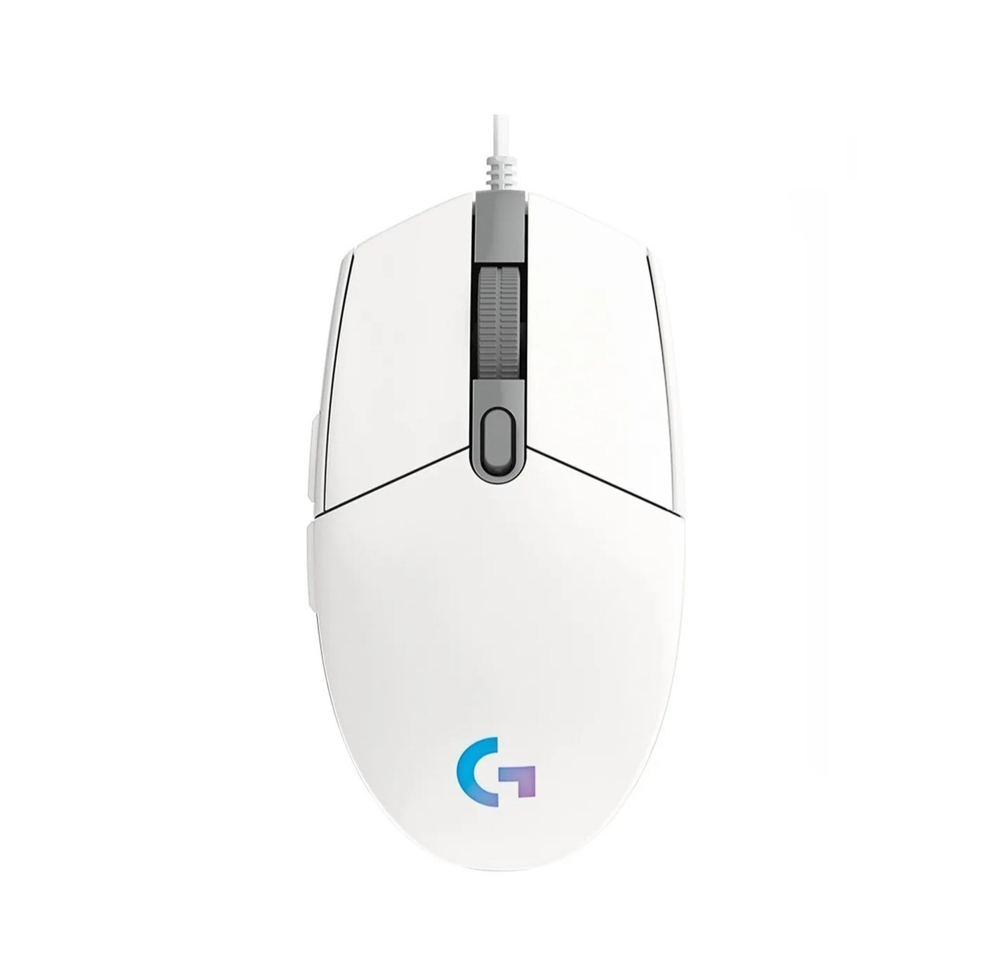 Mouse Logitech G203 Lightsync - Blanco
