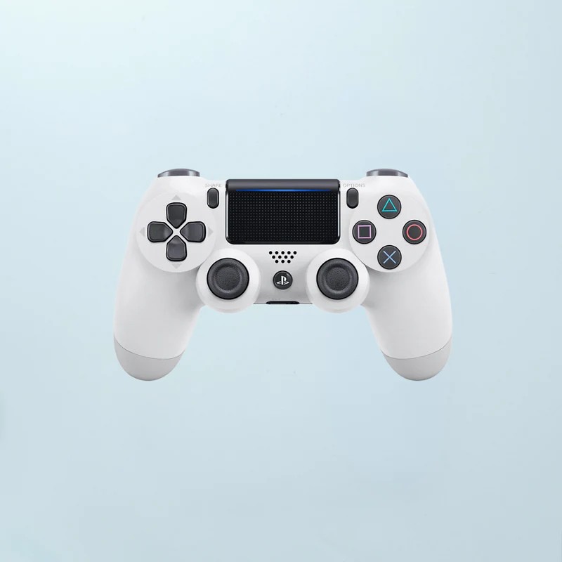 Joystick PS4 Réplica Blanco