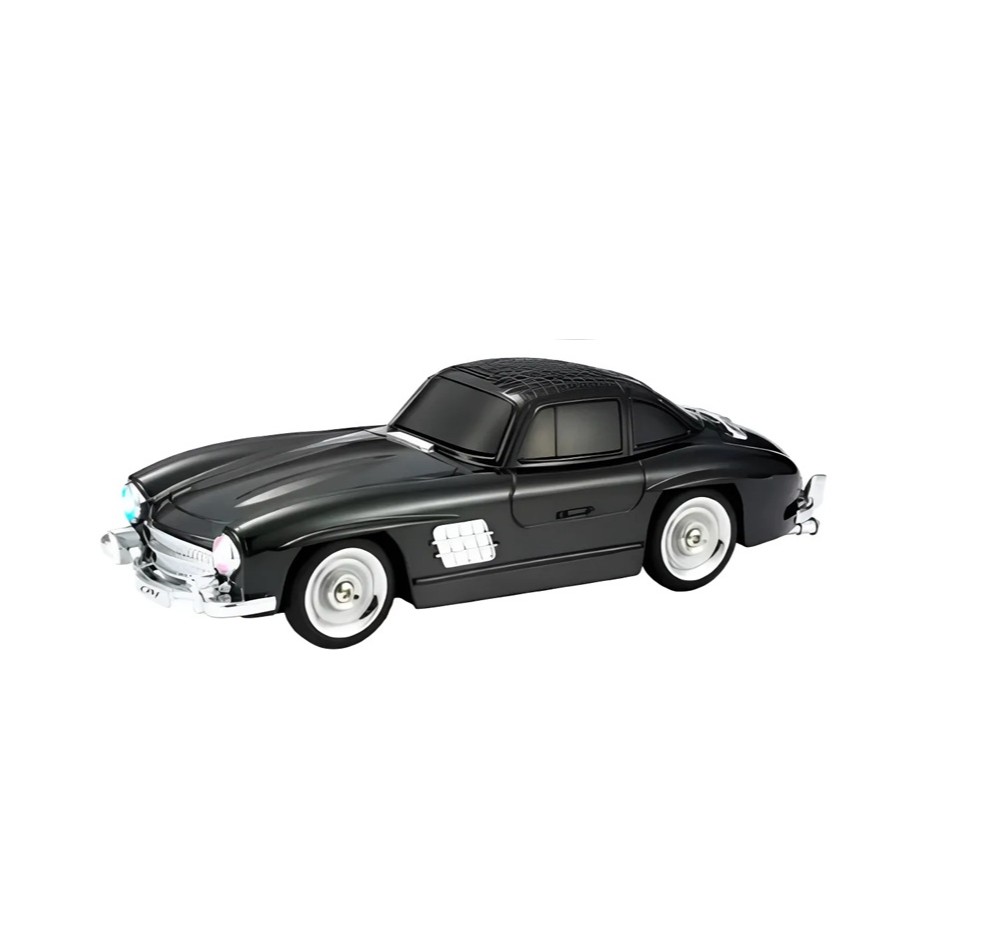Parlante Auto Vintage Bluetooth OM-300SL - Negro