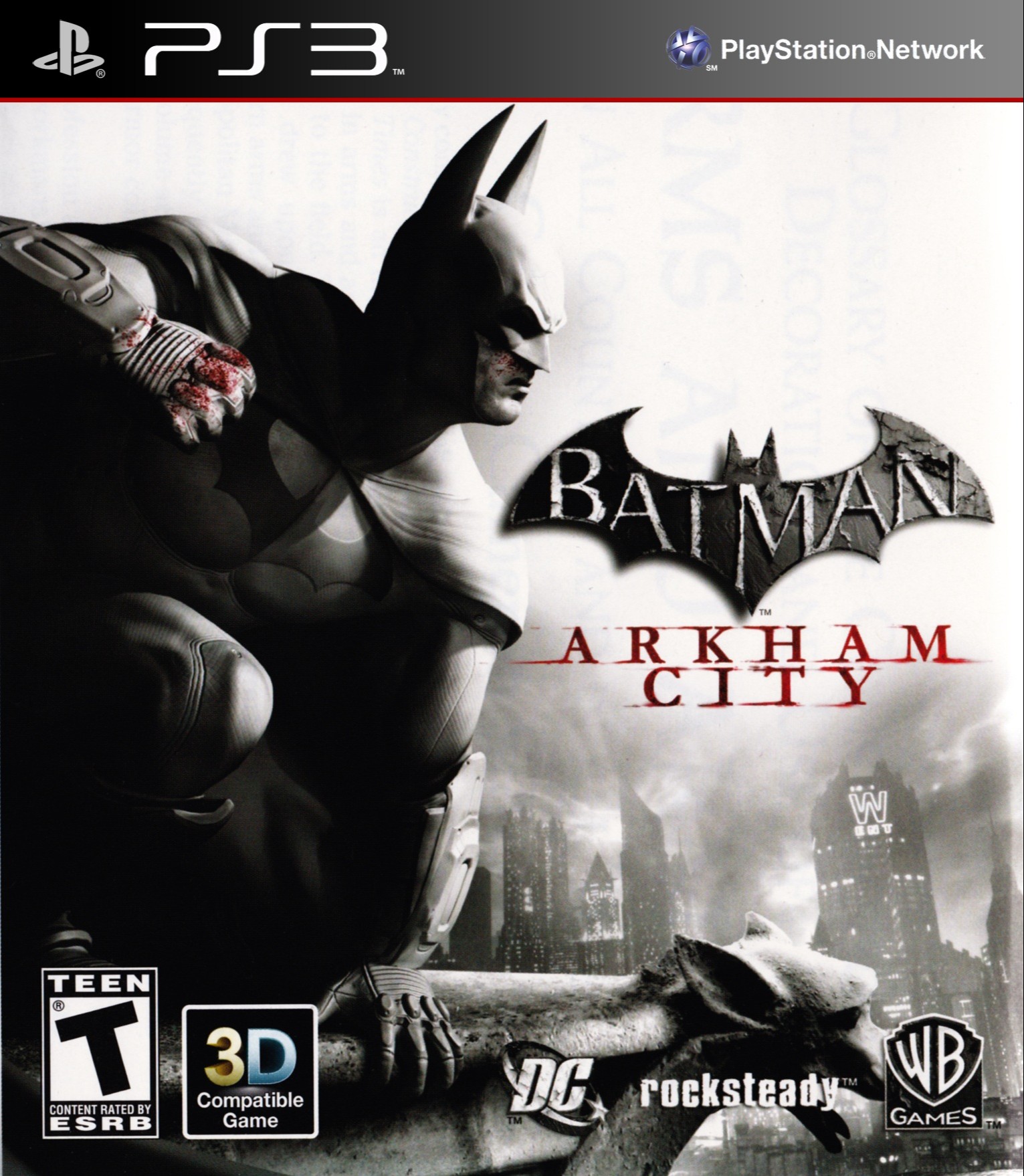 Batman Arkham City - PS3 Usado