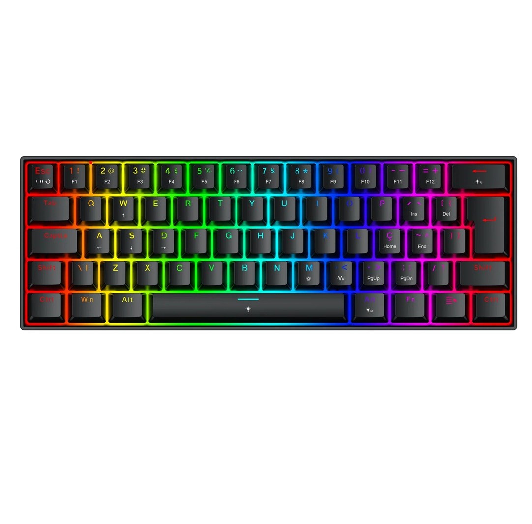 Teclado Mecanico Redragon Fizz K617RGB-M