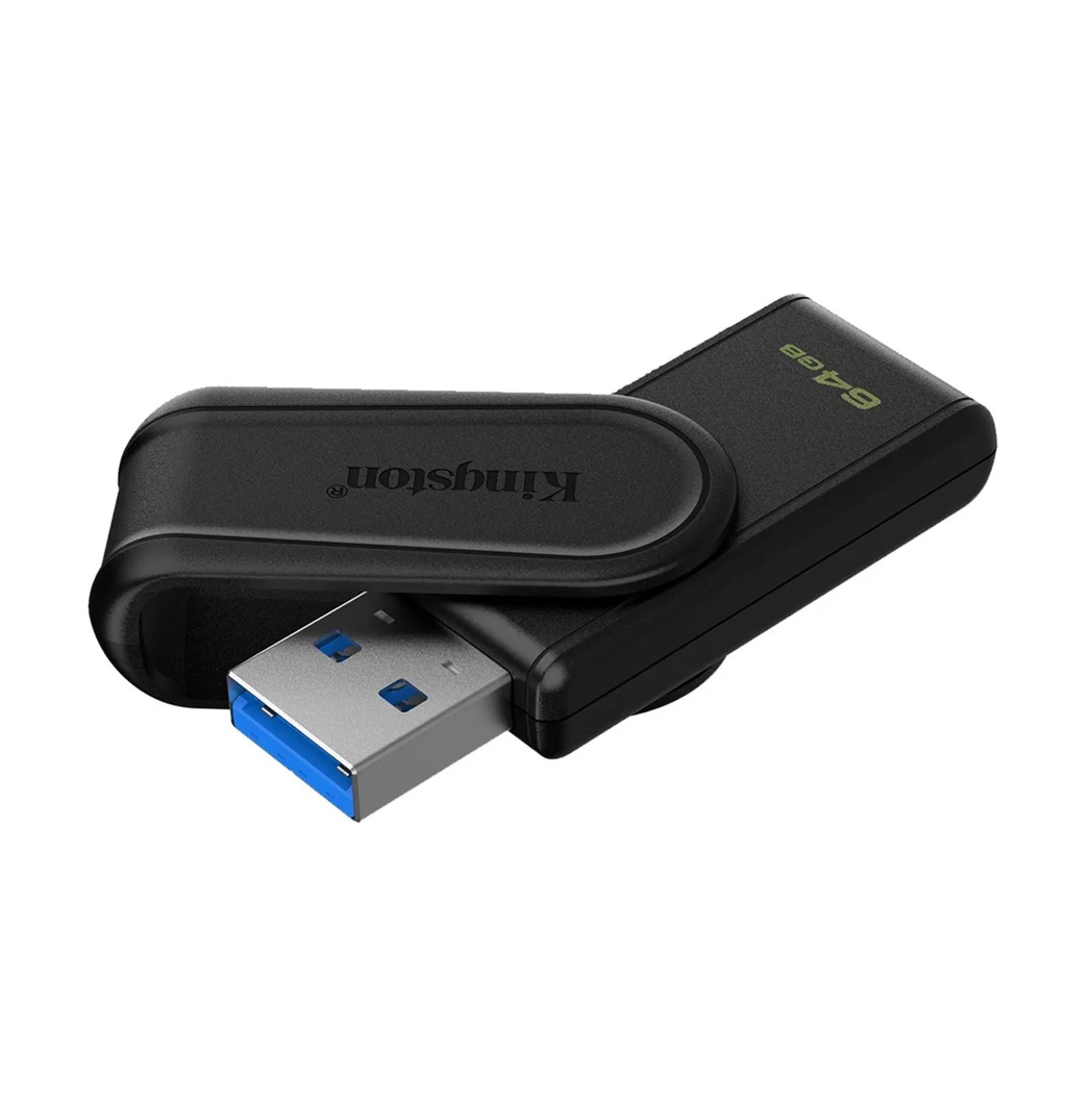 Pendrive 64GB Kingston Exodia S 3.2 - Negro - imagen 2
