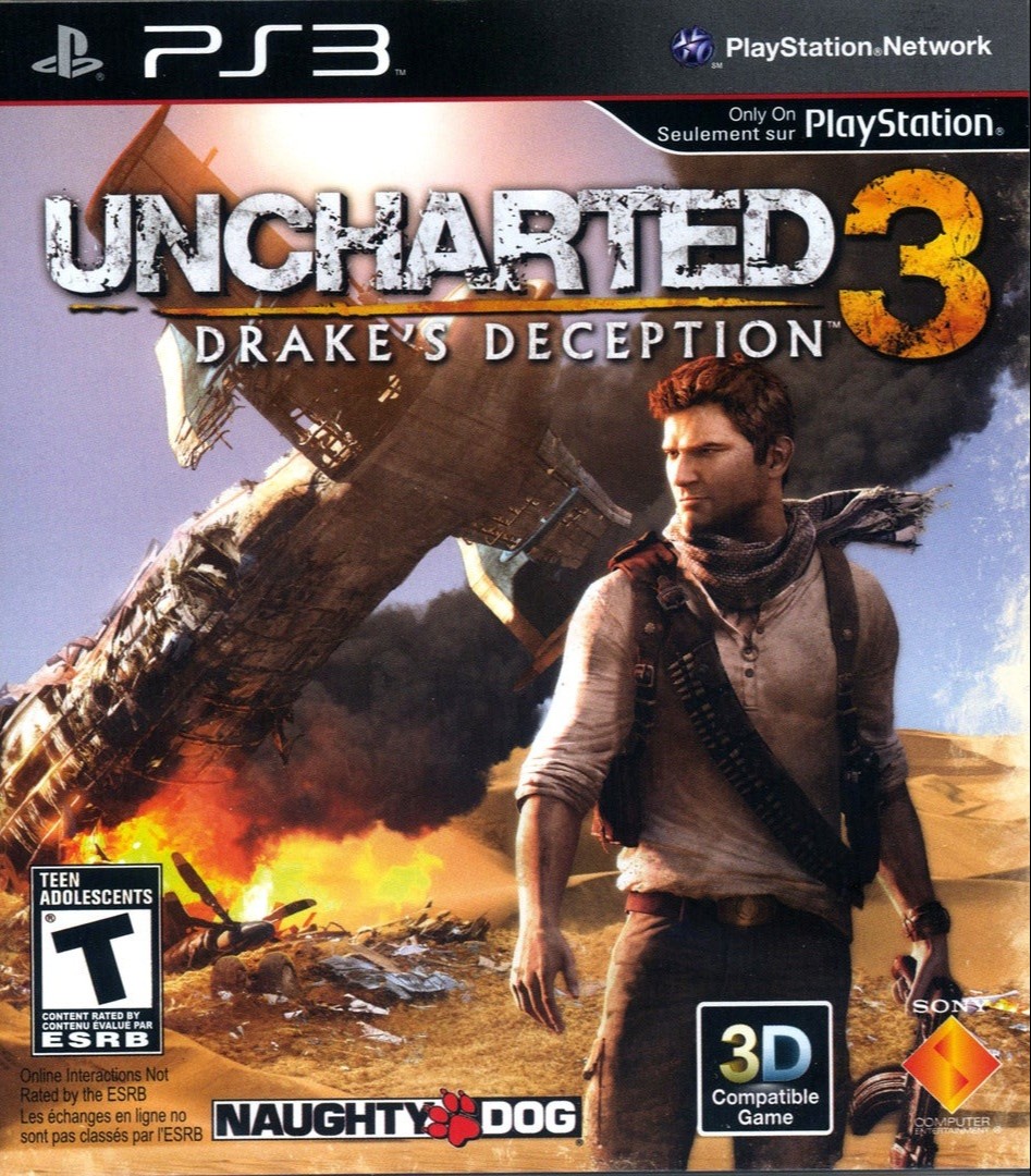 Uncharted 3 Drake's Deception - PS3 Usado