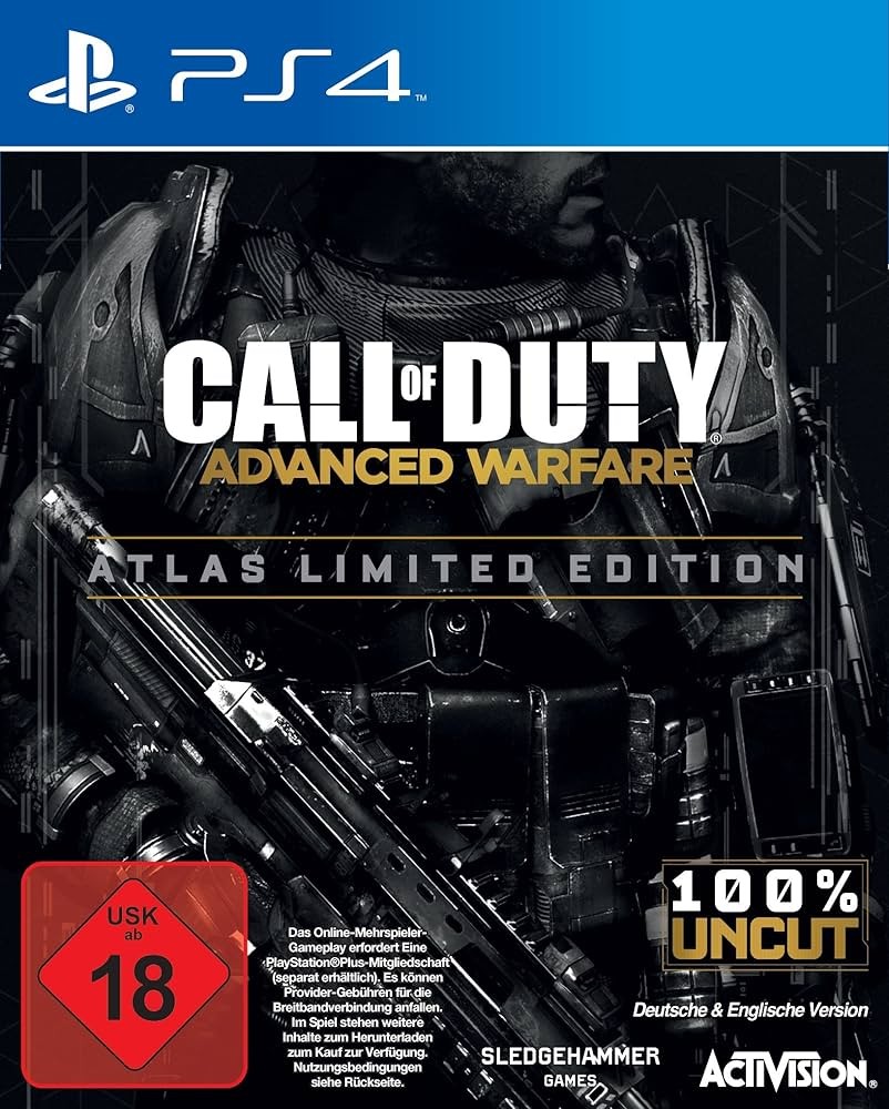 Call of Duty Advanced Warfare ATLAS Limited Edition - PS4 Usado
