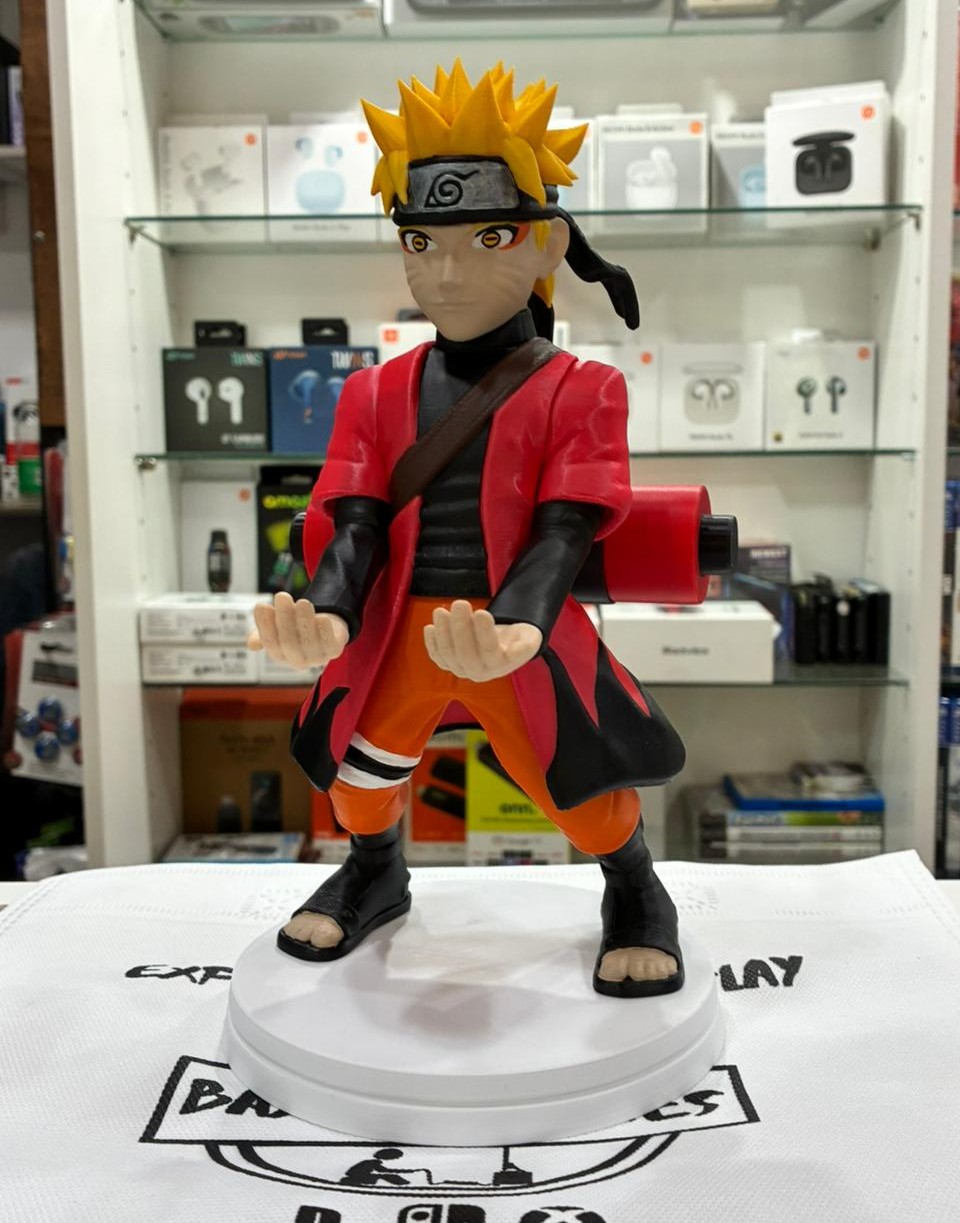 Soporte 3D para Joystick - Naruto Modo Sabio 25cm
