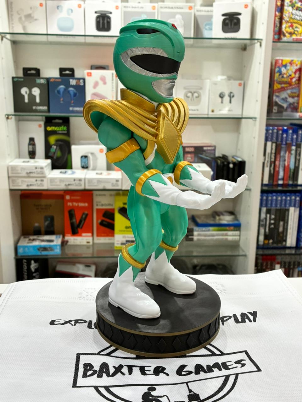 Soporte 3D para Joystick - Power Ranger Verde 25cm - imagen 2