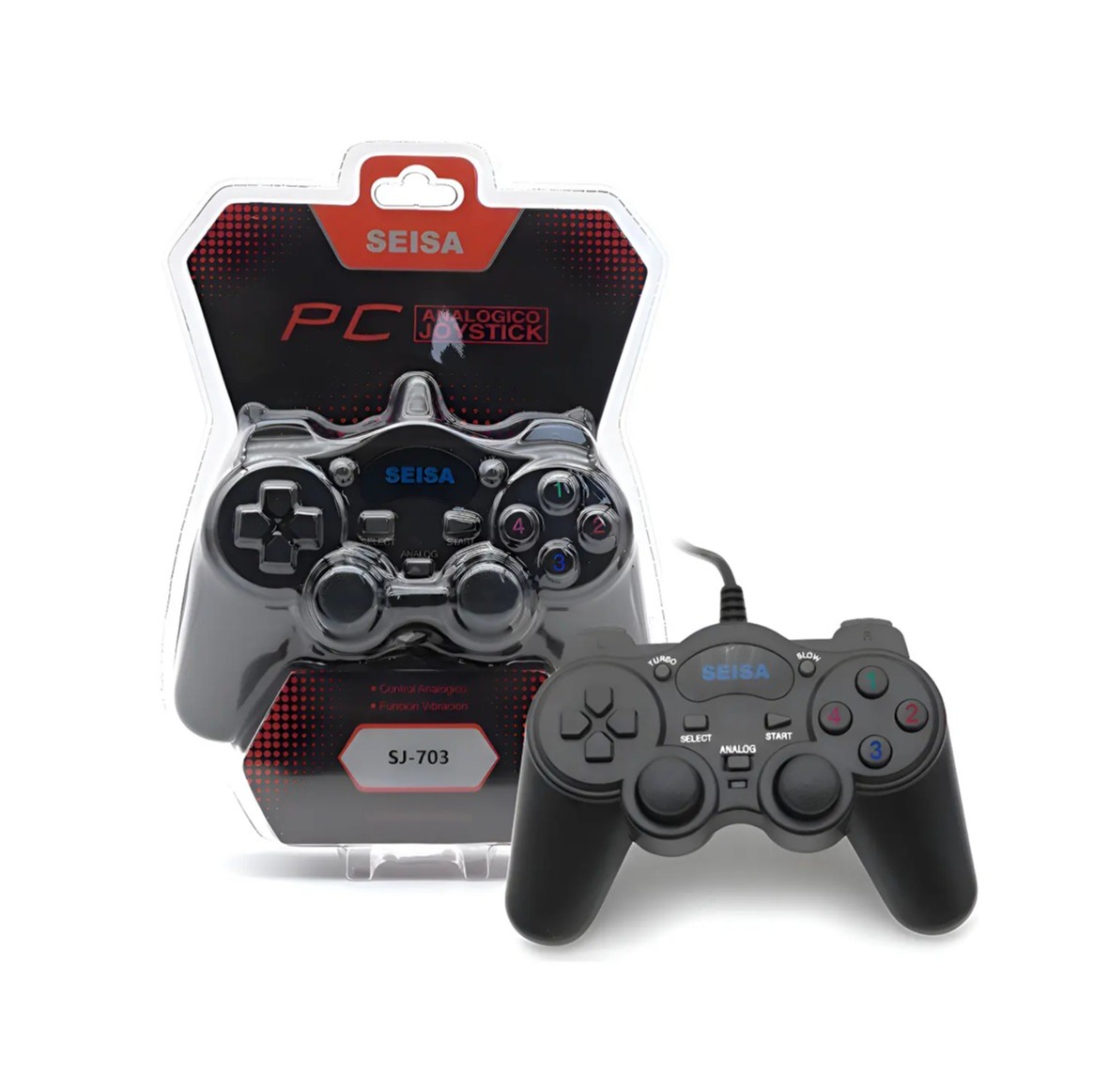 Joystick PC SEISA SJ 703TM - Cableado