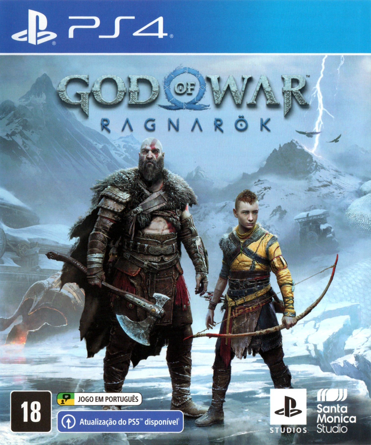 God of War Ragnarok - PS4 Usado