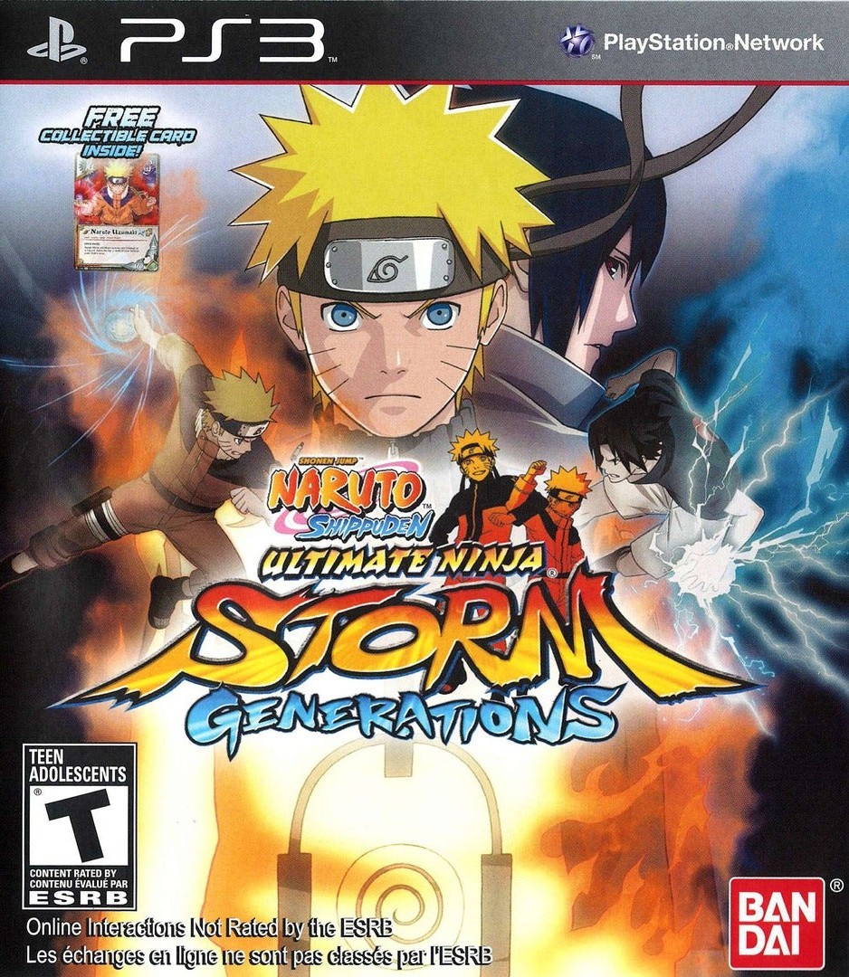 Naruto Shippuden: Ultimate Ninja Storm Generations - PS3 Usado