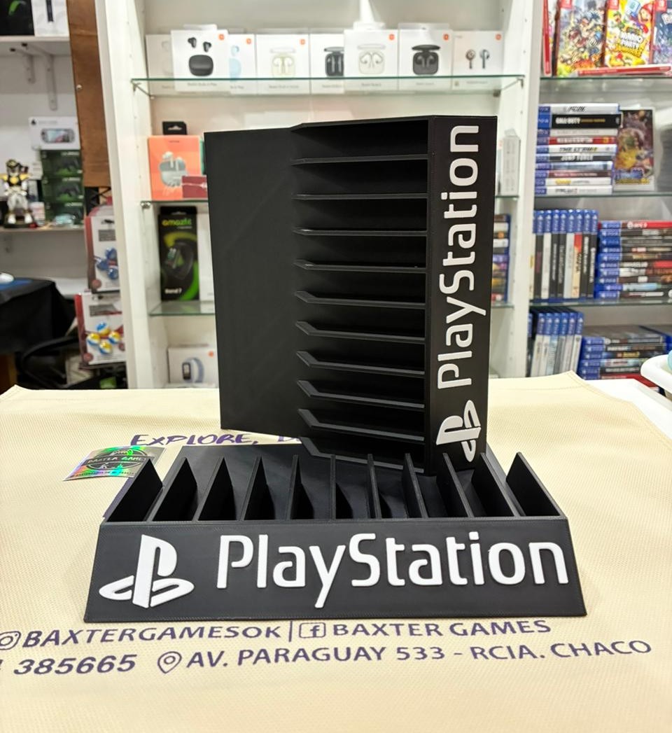 Organizador de Juegos 3D - Playstation