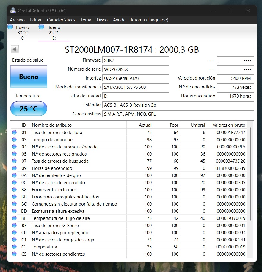 Disco Externo 2TB Seagate Usado Excelente Estado - imagen 2