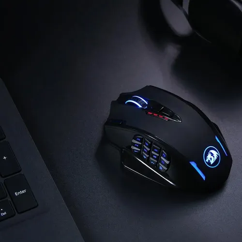 Mouse Redragon Impact Elite - Negro M913 - imagen 2