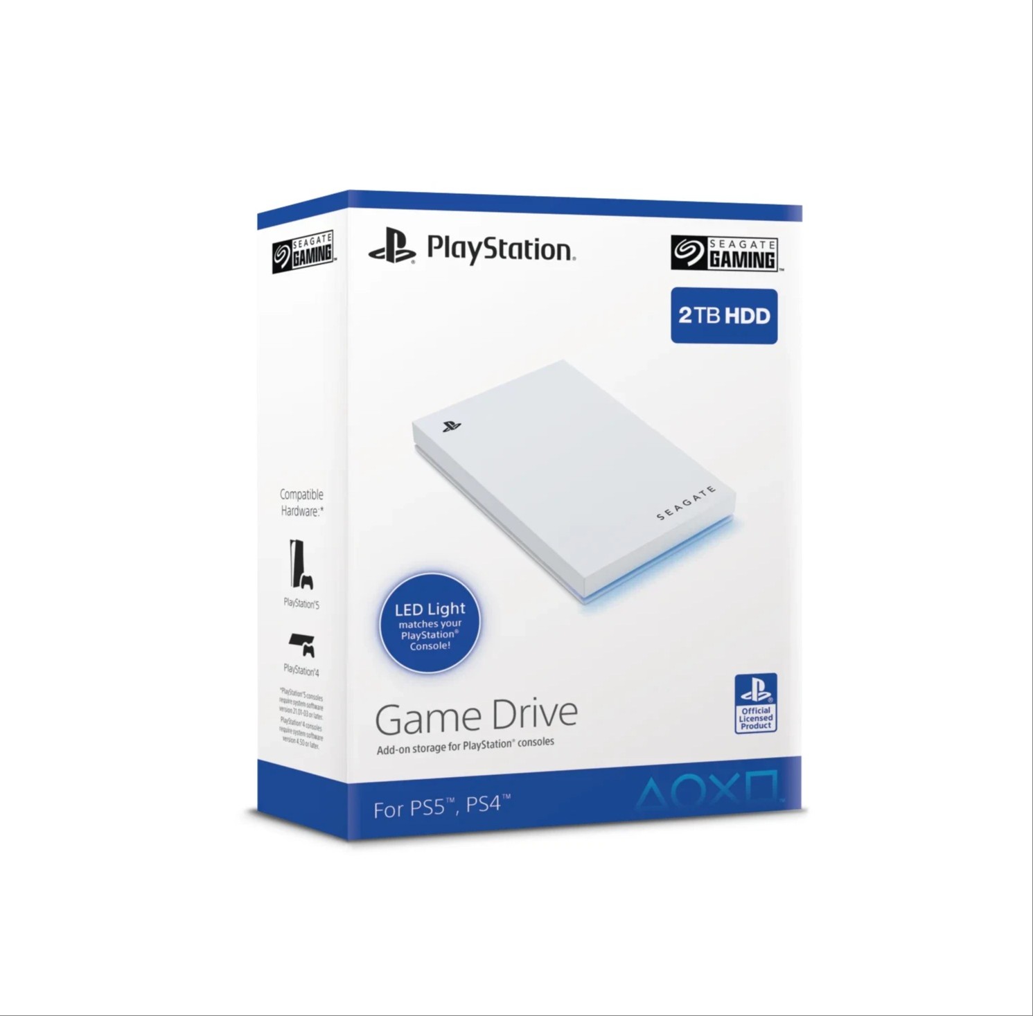 Disco Externo 2TB SEAGATE Game Drive - PS4/PS5