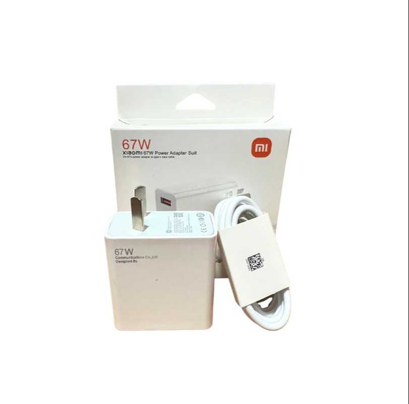 Cargador Celular Tipo C 67w + Cable - Xiaomi Réplica