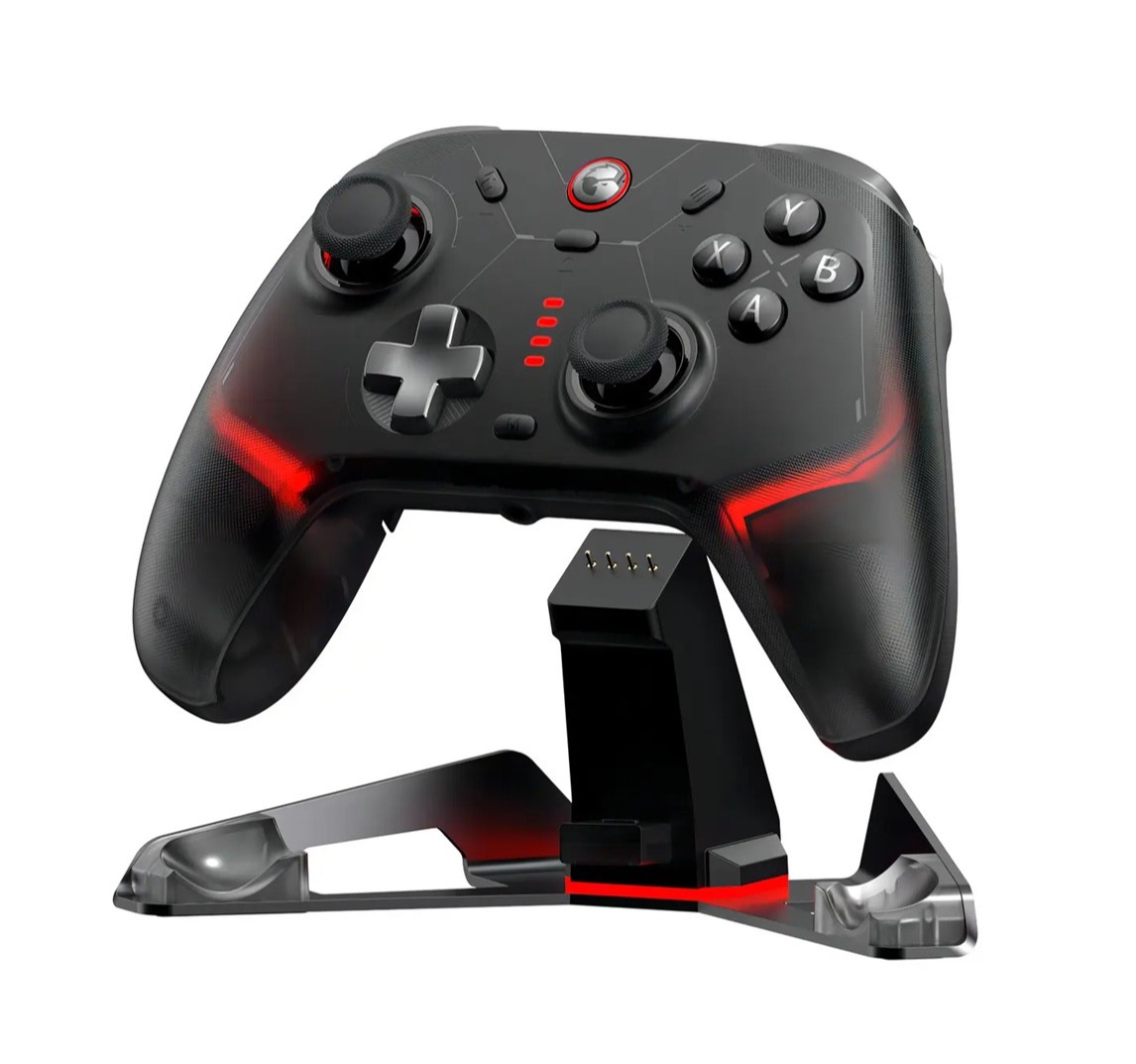 Joystick GAMESIR Cyclone 2 + Base de Carga - Nintendo Switch/PC - Negro