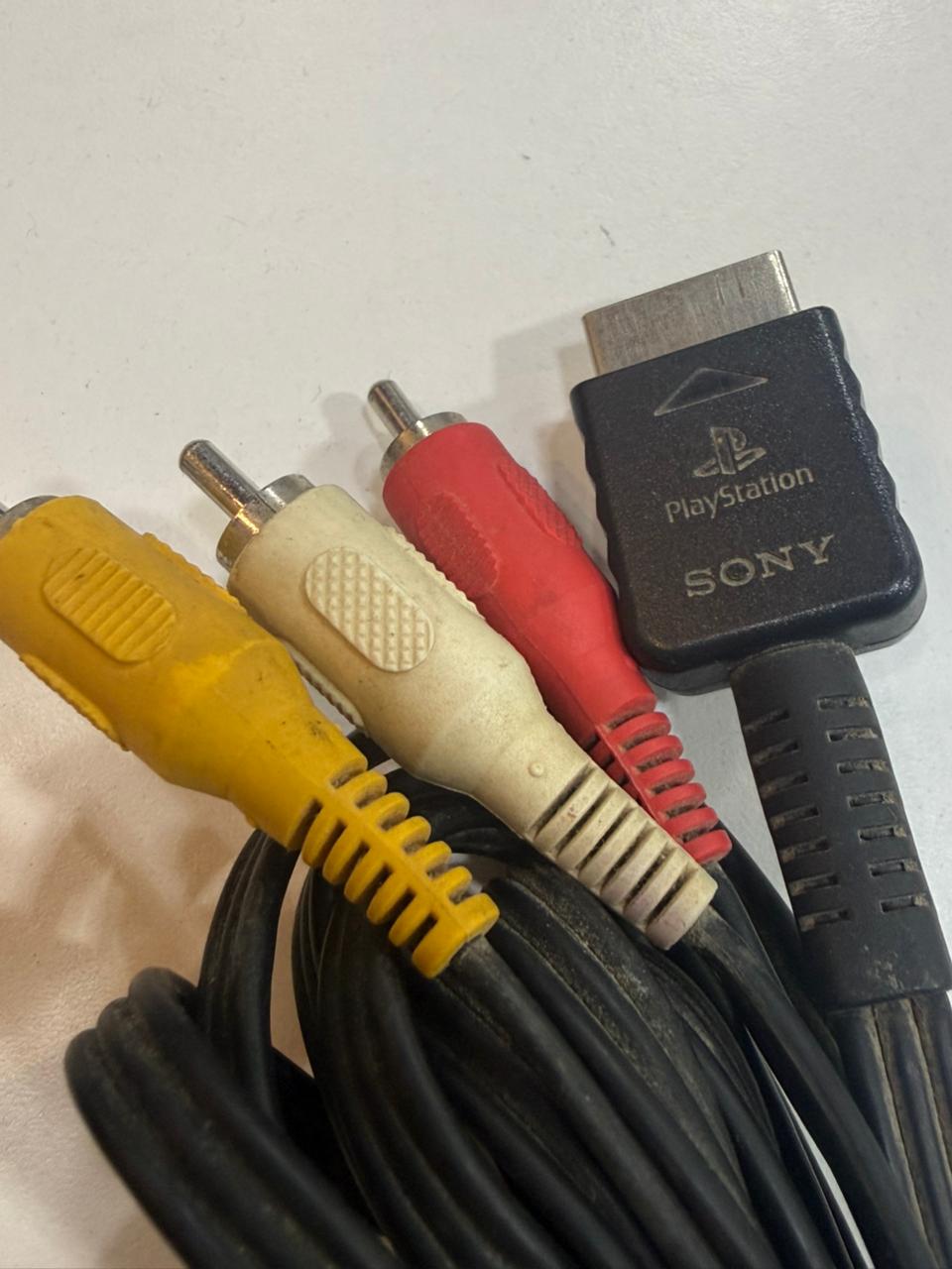 Cable AV PS1/PS2/PS3 Original Sony - Usado - imagen 2