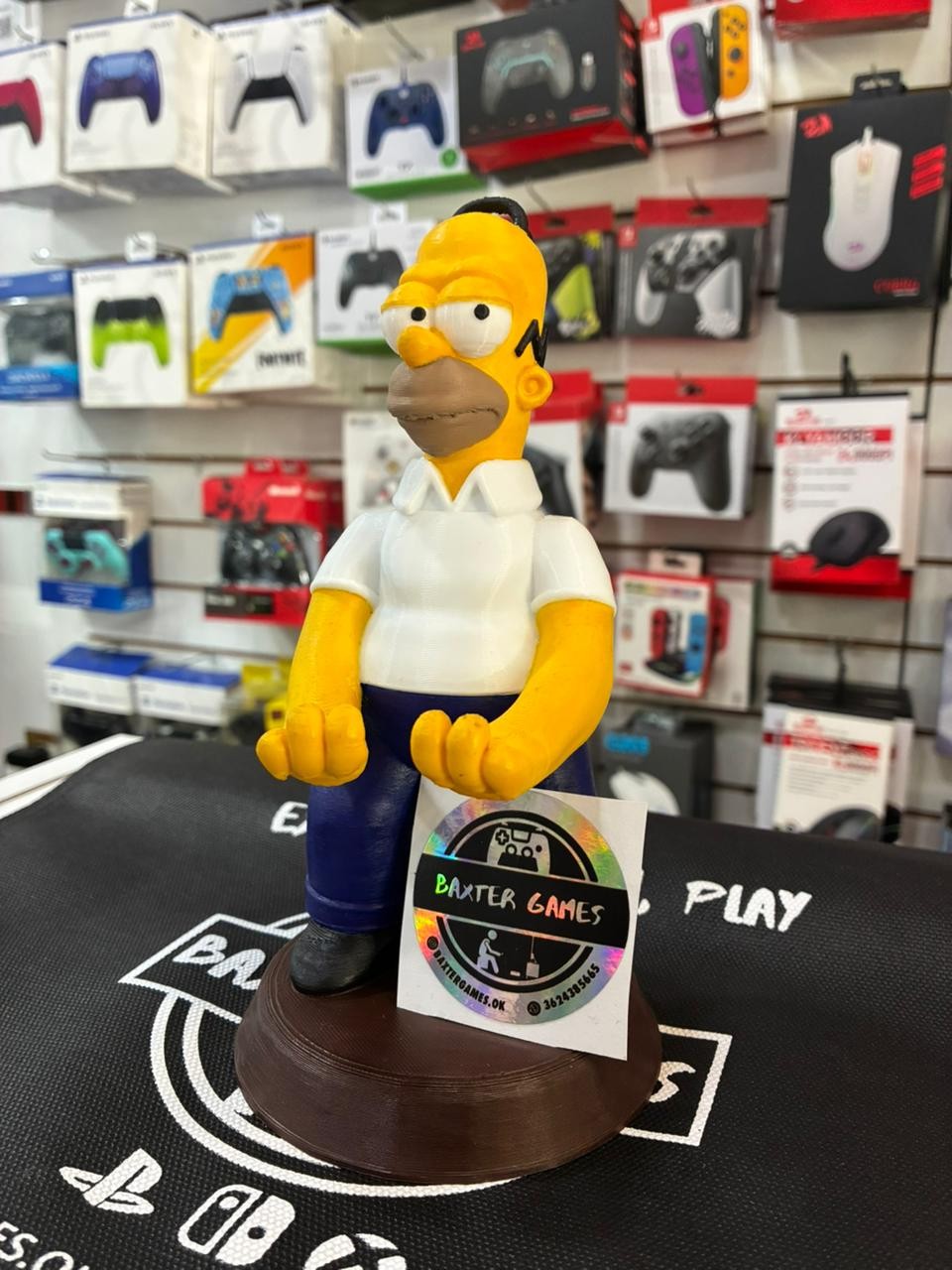 Soporte 3D para Joystick - Homero Simpson Boca 18cm
