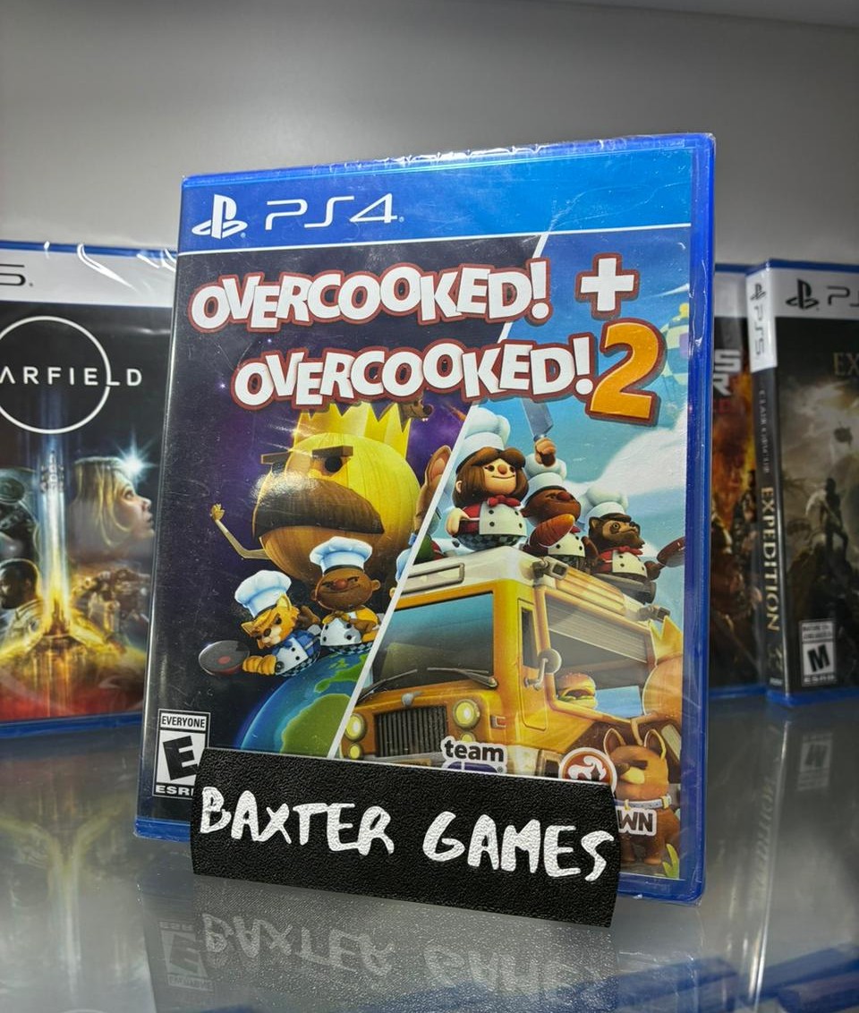 Overcooked! + Overcooked! 2 - PS4 Nuevo