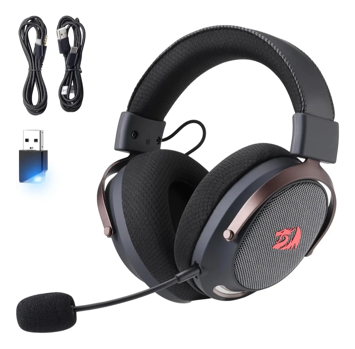 Auricular REDRAGON Arrow - Inalámbrico - Negro