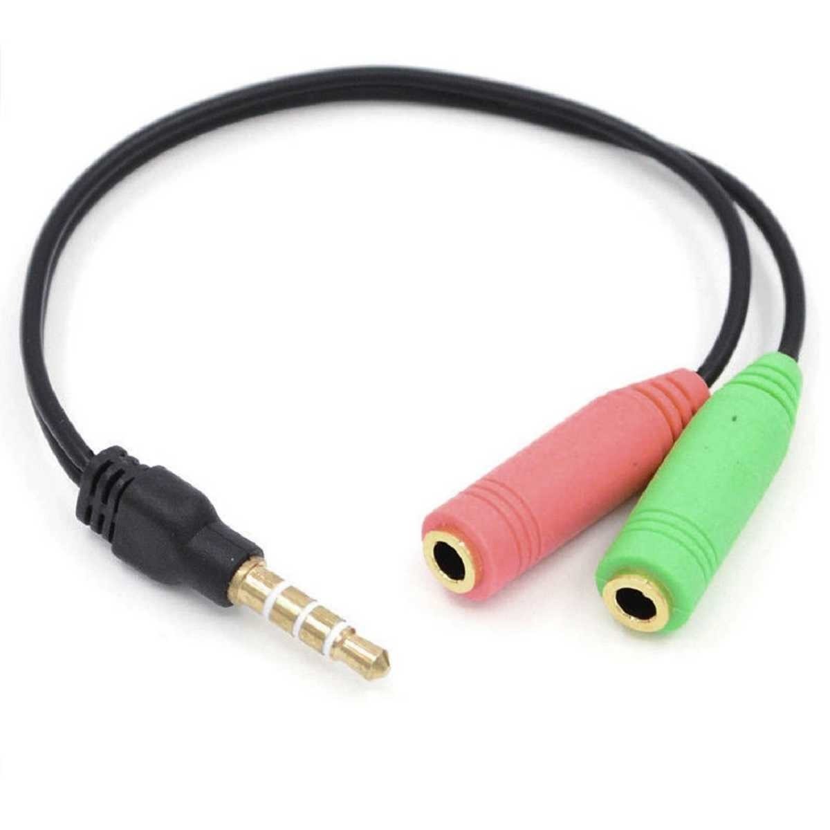 Adaptador Mini Plug Macho a Mini Plug Audio/Voz Hembra