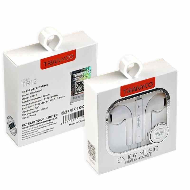 Auricular Manos Libres Lightning Blanco - Tranyoo T-R14