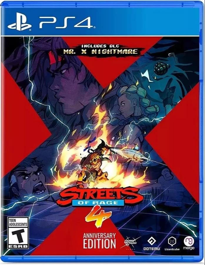 Street Of Rage 4 Anniversary Editon - PS4 Usado