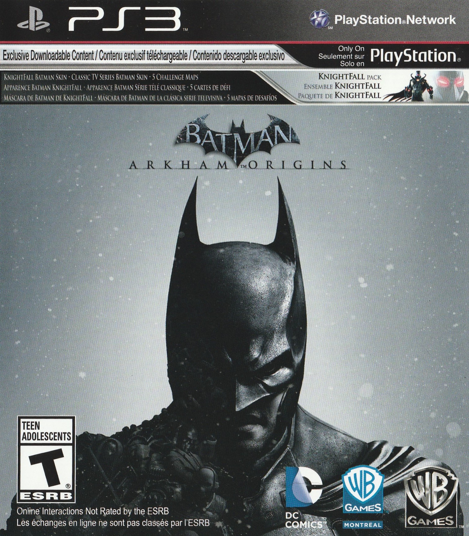 Batman Arkham Origins - PS3 Usado