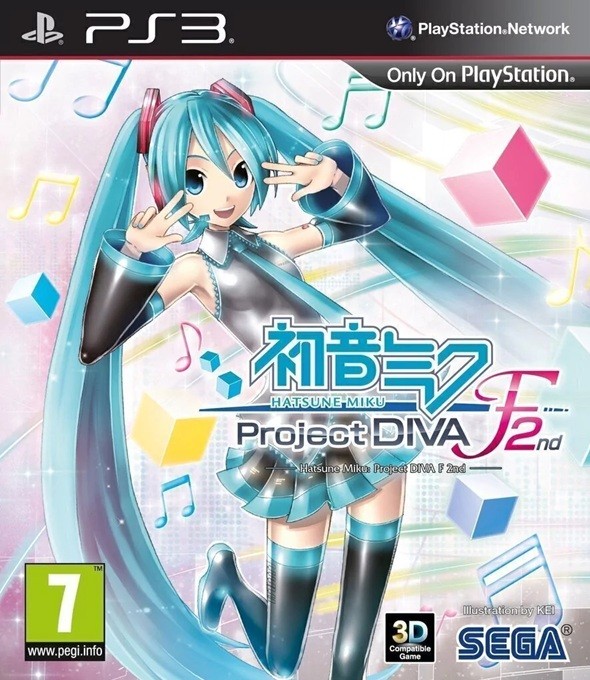 Hatsune Miku: Project DIVA F 2nd - PS3 Usado