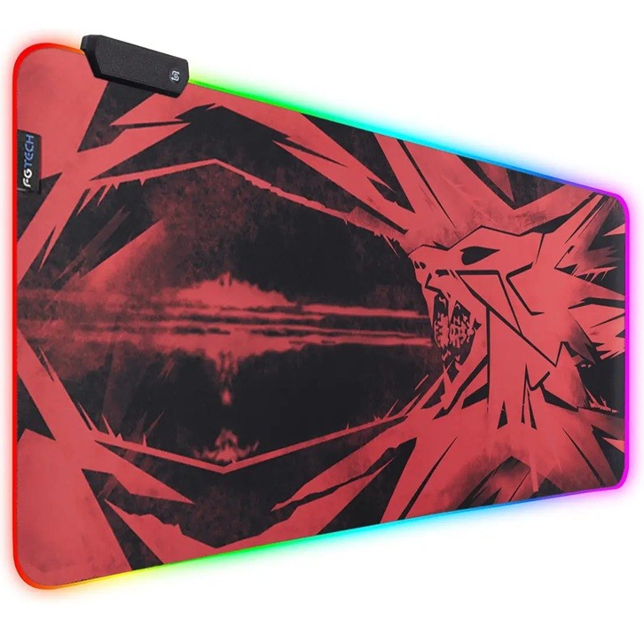 Mouse Pad 70x30cm RGB Dragón - FG