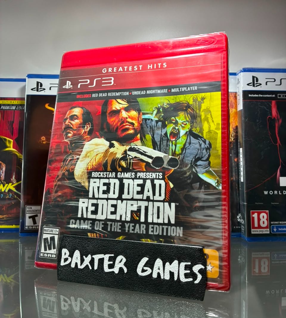 Red Dead Redemption 1 + DLC - PS3 Nuevo