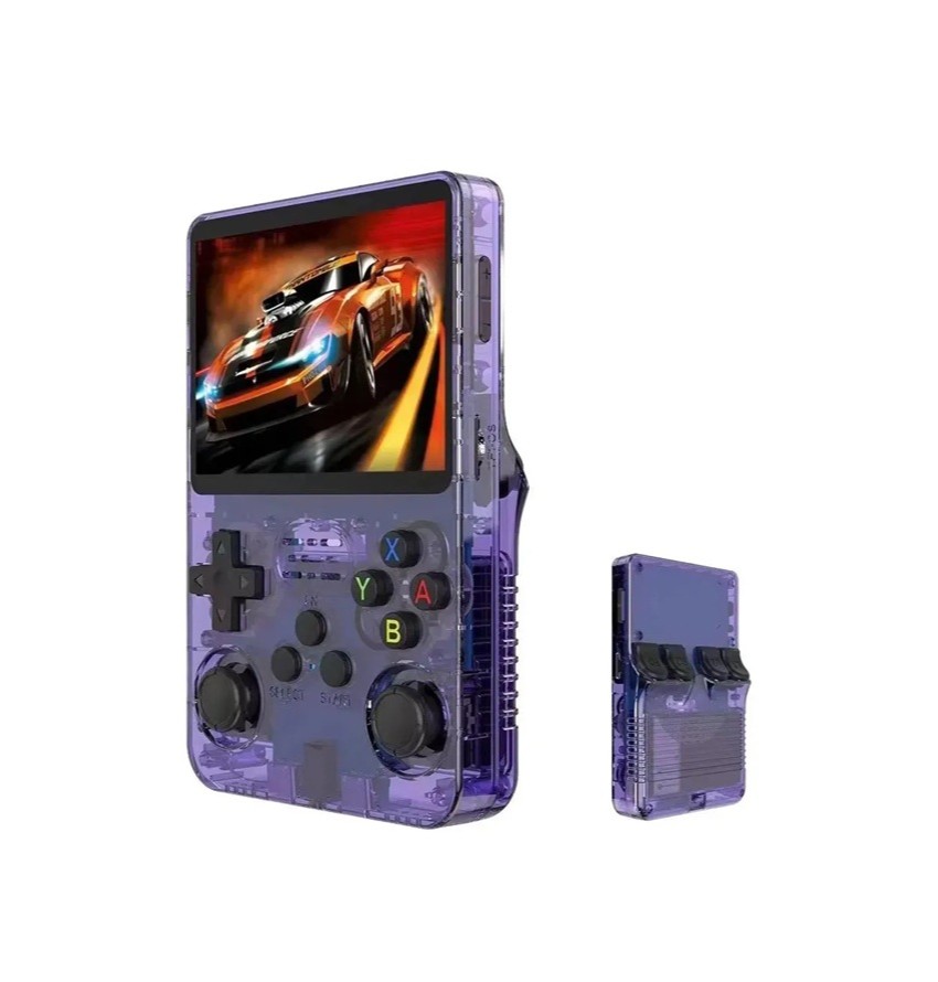 Consola Portátil R36S Morado - 15.000 juegos